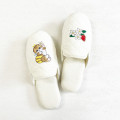 Japan Mofusand Room Slippers - Bee Cat Nyan / Ivory Strawberry - 4