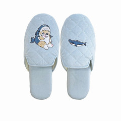 Japan Mofusand Room Slippers - Shark Cat Nyan / Blue