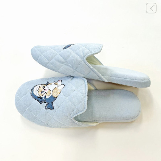 Japan Mofusand Room Slippers - Shark Cat Nyan / Blue - 4