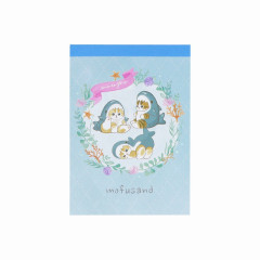 Japan Mofusand Mini Notepad - Cat / Shark Nyan Autumn