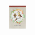 Japan Mofusand Mini Notepad - Red Panda Cat / Nyan Autumn - 1