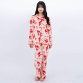 Japan Sanrio Warm Shirt Pajamas (M) - My Melody / Red - 1