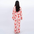 Japan Sanrio Warm Shirt Pajamas (L) - My Melody / Red - 4