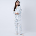 Japan Sanrio Warm Shirt Pajamas (M) - Cinnamoroll / Blue - 1