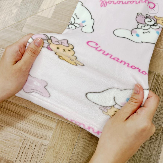 Japan Sanrio Warm Shirt Pajamas (M) - Cinnamoroll / Blue - 5