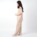 Japan San-X Shirt Pajamas (M) - Rilakkuma / Beige - 2