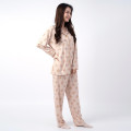 Japan San-X Shirt Pajamas (M) - Rilakkuma / Beige - 4