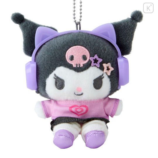 Japan Sanrio Original Mascot Holder - Kuromi / Our Heisei Pop - 2