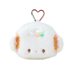 Japan Sanrio Original Face-shiped Mini Pouch - Cogimyun / Angel Play Party