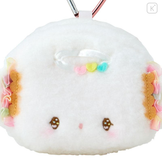 Japan Sanrio Original Face-shaped Mini Pouch - Cogimyun : Angel Play Party - 4