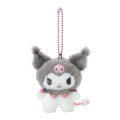 Japan Sanrio Original Mascot Badge - Kuromi / Pitatto Friends Photo - 1