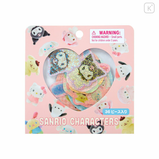 Japan Sanrio Original Sticker Set - Hello Kitty / Pitatto Friends Photo - 1