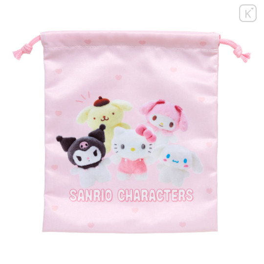 Japan Sanrio Original Drawstring Purse Set - Pitatto Friends Photo - 3