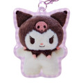 Japan Sanrio Original Character-shaped Pass Case - Kuromi / Pitatto Friends Photo - 3