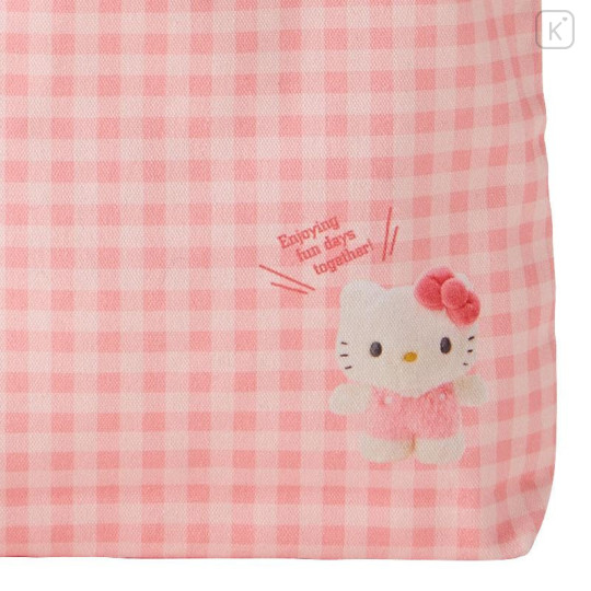 Japan Sanrio Original Tote Bag - Hello Kitty / Pitatto Friends Photo - 5