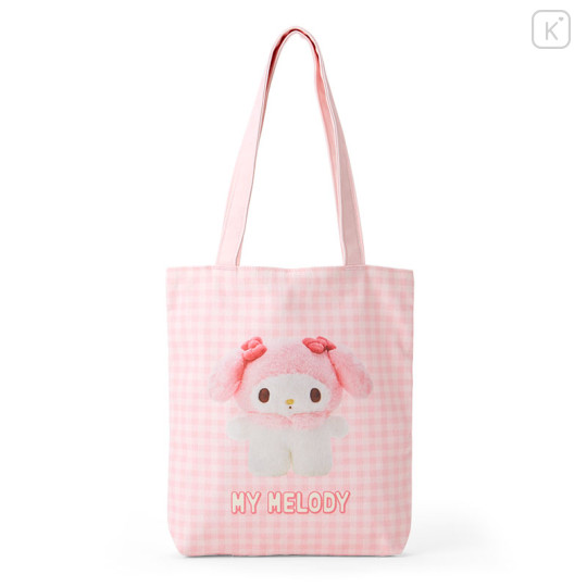 Japan Sanrio Original Tote Bag - My Melody / Pitatto Friends Photo - 1