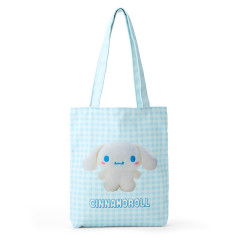 Japan Sanrio Original Tote Bag - Cinnamoroll / Pitatto Friends Photo