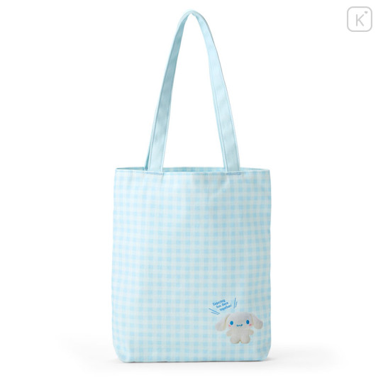 Japan Sanrio Original Tote Bag - Cinnamoroll / Pitatto Friends Photo - 2