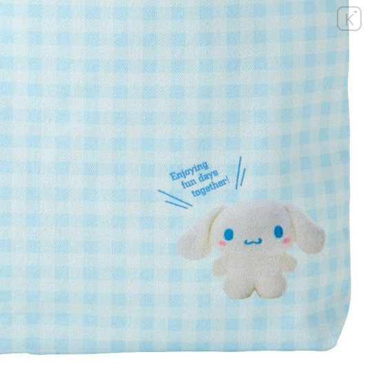 Japan Sanrio Original Tote Bag - Cinnamoroll / Pitatto Friends Photo - 5