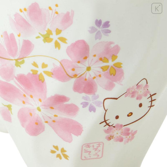 Japan Sanrio Mino Ware Mug - Hello Kitty - 4