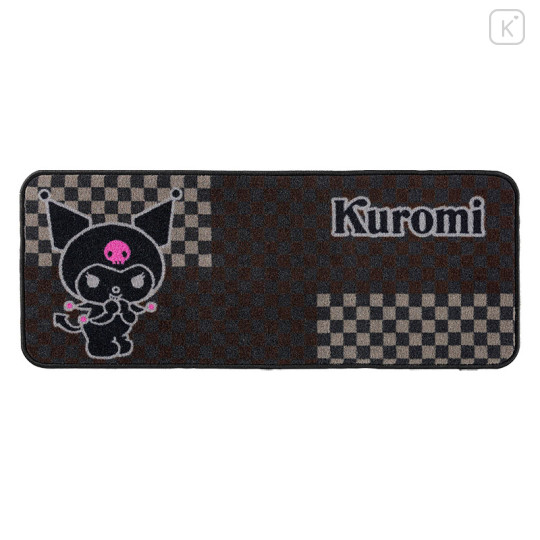 Japan Sanrio Car Mat Rear Long - Kuromi - 1