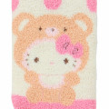 Japan Sanrio Original Fluffy Socks - Hello Kitty / Bear Pink - 2