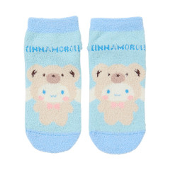 Japan Sanrio Original Fluffy Socks - Cinnamoroll / Bear