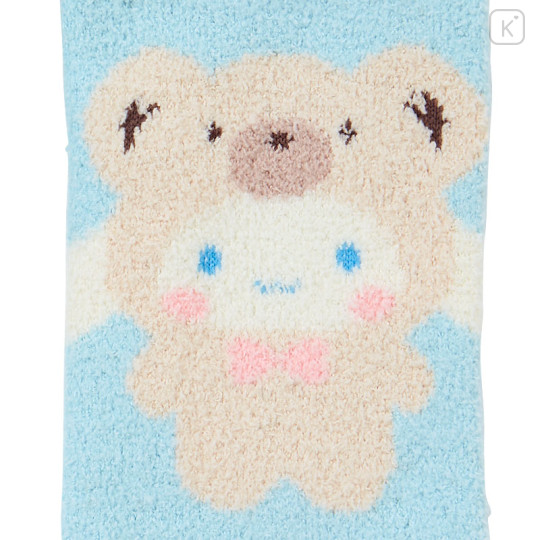 Japan Sanrio Original Fluffy Socks - Cinnamoroll / Bear - 2