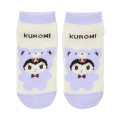 Japan Sanrio Original Fluffy Socks - Kuromi / Bear - 1