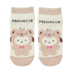 Japan Sanrio Original Fluffy Socks - Pochacco / Bear