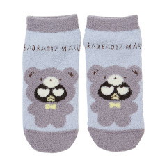 Japan Sanrio Original Fluffy Socks - Badtz-maru / Bear