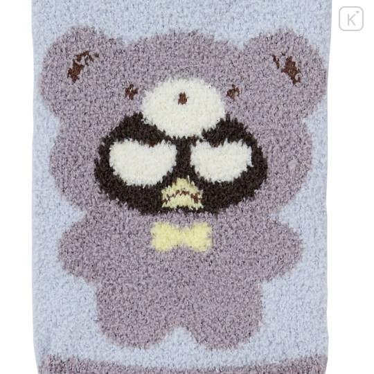 Japan Sanrio Original Fluffy Socks - Badtz-maru / Bear - 2