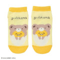 Japan Sanrio Original Fluffy Socks - Gudetama / Bear - 1