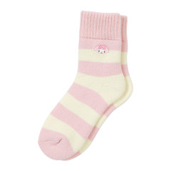 Japan Sanrio Original Warm Socks - My Melody / Stripe