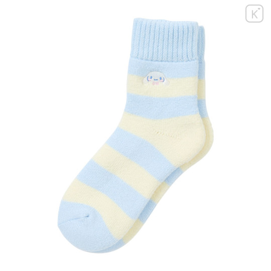 Japan Sanrio Original Warm Socks - Cinnamoroll / Stripe - 1