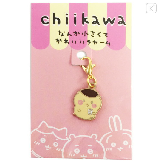 Japan Chiikawa Tiny Metal Charm - Kurimanju - 2