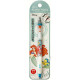 Japan Disney Kuru Toga Rubber Grip Mechanical Pencil - Ariel : Watercolor