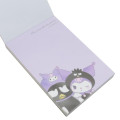 Japan Sanrio Mini Notepad - Badtz-maru & Kuromi / Hug - 2