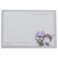 Japan Sanrio Mini Notepad - Badtz-maru & Kuromi / Hug - 3