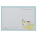 Japan Sanrio Mini Notepad - Pochacco & Pompompurin / Hug - 3