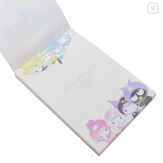 Japan Sanrio Mini Notepad - Characters / Hug - 2