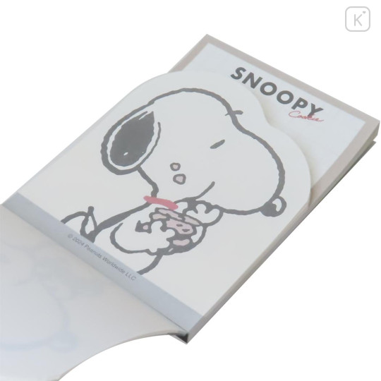 Japan Peanuts Mini Notepad - Snoopy & Woodstock / Cookie - 2