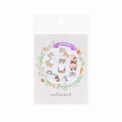 Japan Mofusand Flip Memo Sticky Notes - Cat / Forest Animal Nyan Autumn