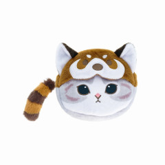 Japan Mofusand Mascot Pouch - Cat / Red Panda Nyan