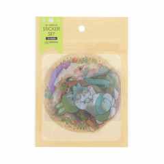 Japan Mofusand Clear Sticker Set - Cat / Forest Animal Nyan Autumn