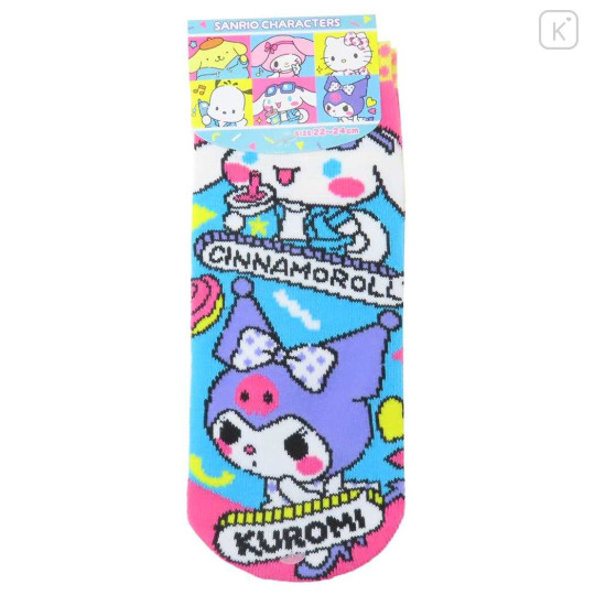 Japan Sanrio Socks - Cinnamoroll & Kuromi / Y2K Trend - 1