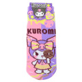 Japan Sanrio Socks - Kuromi : Colorful Donut - 1