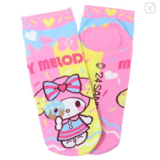 Japan Sanrio Socks - My Melody : Colorful Donut - 2