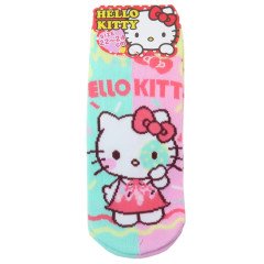 Japan Sanrio Socks - Hello Kitty : Colorful Donut