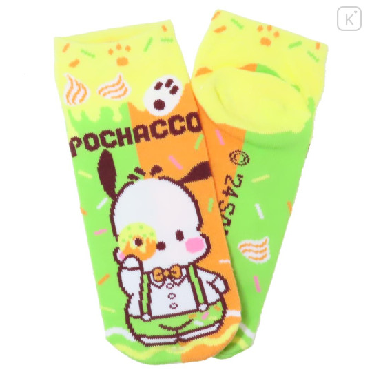 Japan Sanrio Socks - Pochacco : Colorful Donut - 2